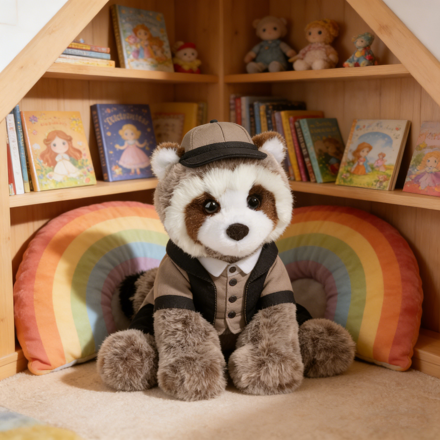 Mini Rudie Soft Raccoon
