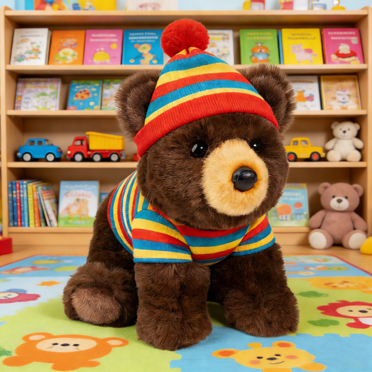 Mini Brownie Soft Bear